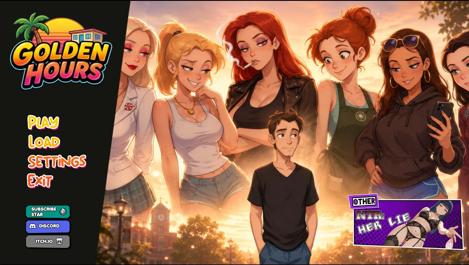 【欧美SLG/AI汉化/后宫】黄金时刻0.6 AI汉化版【PC+安卓/4.2G/更新】Golden Hours [v0.6]